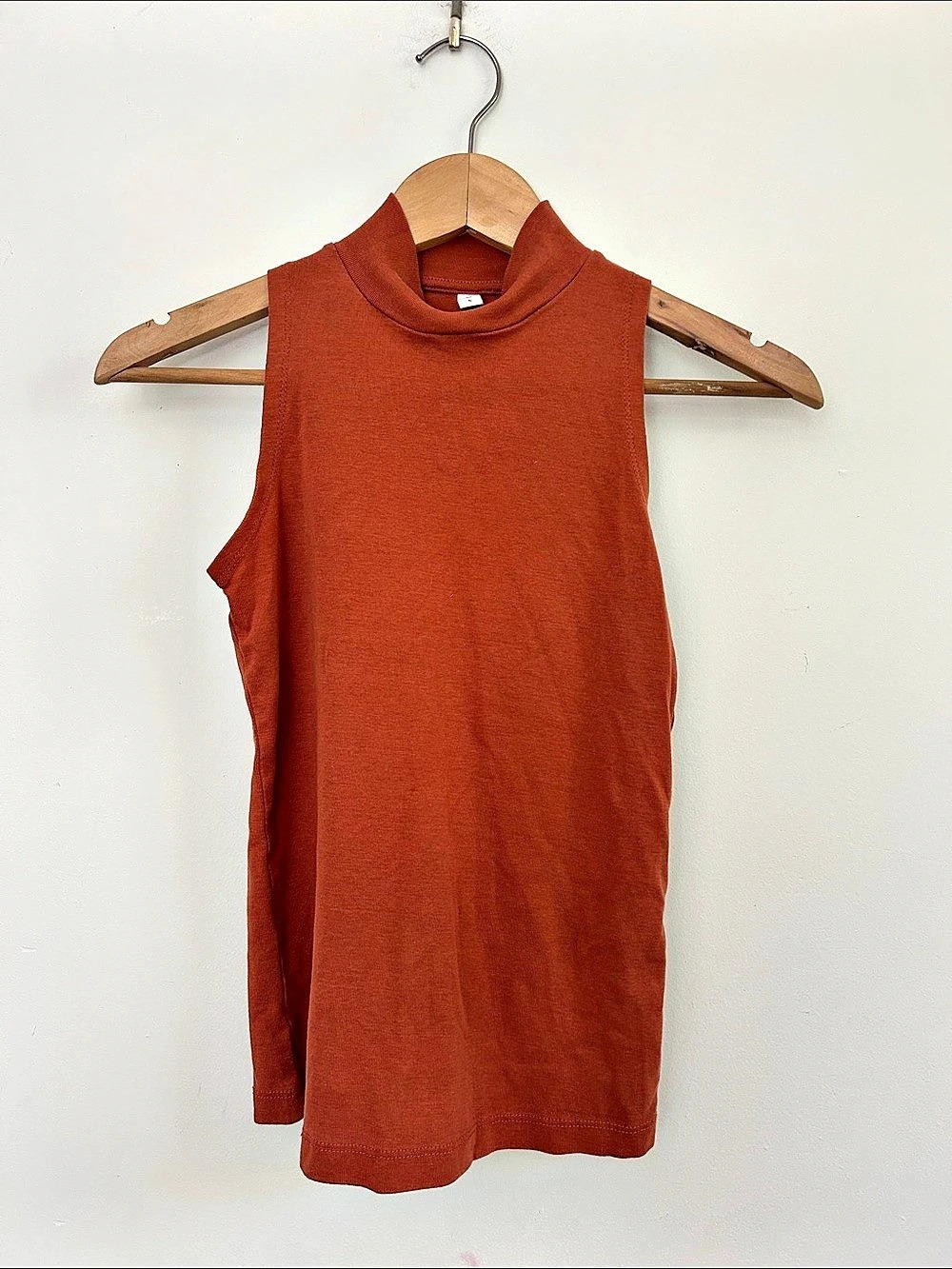 KOTN 100% Cotton Mockneck Tank Top *like new*